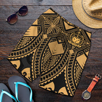 Samoa Polynesian Men's Shorts - Samoa Reggae Seal with Polynesian Tattoo Reggae - Polynesian Pride