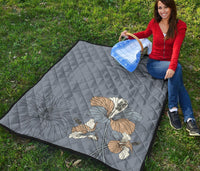 Hibiscus Art Premium Quilt - Polynesian Pride