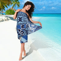 Polynesian Sarong - Vintage Hibiscus Fabric Pattern - Polynesian Pride