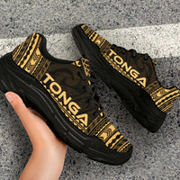 Tonga Chunky Sneakers - Polynesian Chief Gold Version - Polynesian Pride