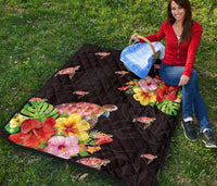 Ocean Turtle Premium Quilt - Polynesian Pride