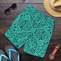 Polynesian Culture Turquoise Men's Short - Polynesian Pride