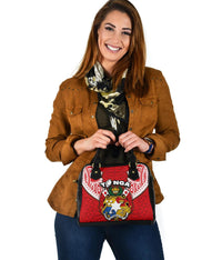Tonga Rugby Shoulder Handbag Royal Style - Polynesian Pride