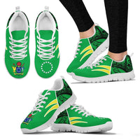 Cook Islands Sneakers - Symmetrical Lines - Polynesian Pride