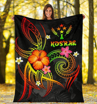 Kosrae Polynesian Premium Blanket - Legend of Kosrae (Reggae) - Polynesian Pride