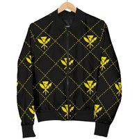 Kanaka Maoli Men's Bomber Jacket Regal AH - Polynesian Pride