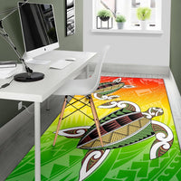 Hawaii Turtle Kanaka Maoli Rug - Polynesian Pride