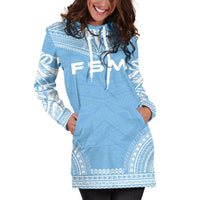 Federated States Of Micronesia Women's Hoodie Dress - Polynesian Flag Chief - Polynesian Pride