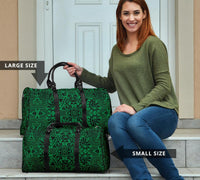 Polynesian Kakau Turtle Green Hawaii Travel Bag - Polynesian Pride