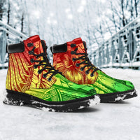 Polynesian 13 Season Boots - Polynesian Pattern - Polynesian Pride