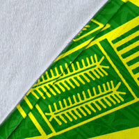 Hawaii Premium Blanket - Polynesian Kanaka Maoli Tattoo Style - Polynesian Pride