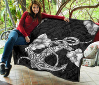 Polynesian Anchor Premium Quilt - Polynesian Pride