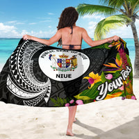 Niue Sarong - Custom Personalised Seal Spiral Polynesian Patterns - Polynesian Pride