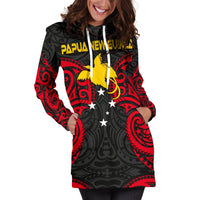 Papua New Guinea Women's Hoodie Dress - Papua New Guinea Spirit - Polynesian Pride