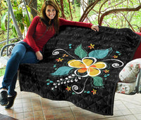 Aloha Hibiscus Premium Quilt - Polynesian Pride