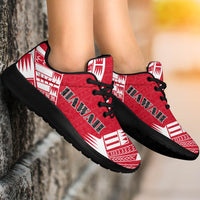 Hawaii Sport Sneakers - Polynesian Tattoo Flag - Polynesian Pride