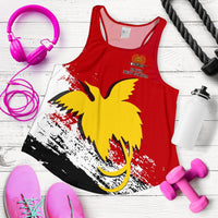 Papua New Guinea Special Women's Racerback Tank A7 - Polynesian Pride