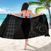 Hawaii Kakau Gray Polynesian Sarong - Polynesian Pride