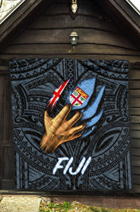 Fiji Premium Quilt - Fiji In Me (Blue) - Polynesian Pride