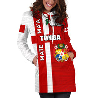 Tonga Rugby Hoodie Dress Mate Ma'a - Polynesian Pride