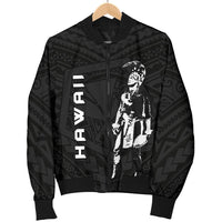 Hawaii Helmet Polynesian Kanaka Warrior Men's Bomber Jacket - Polynesian Pride
