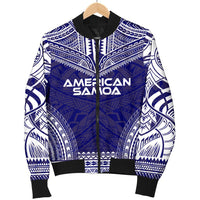 American Samoa Flag Polynesian Chief Men's Bomber Jacket - Polynesian Pride