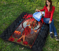 Hawaii Polynesian Quilt - Hawaiian Madame Pele - Polynesian Pride