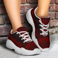 Vanuatu Chunky Sneakers - Polynesian Chief Red Version - Polynesian Pride