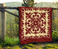 Hawaiian Quilt Royal Premium Quilt - Polynesian Pride