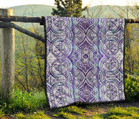 Polynesian Premium Quilt Violet - Polynesian Pride