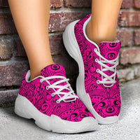 Polynesian Culture Pink Chunky Sneakers - Polynesian Pride