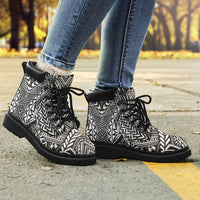 Polynesian 16 Season Boots - Polynesian Pattern - Polynesian Pride