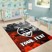 Guam Polynesian Personalised Area Rug - Vintage Polynesian - Polynesian Pride