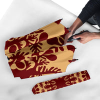 Hawaiian Quilt Vintage Umbrella - Polynesian Pride