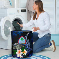 Guam Polynesian Laundry Basket - Turtle With Plumeria Flowers - Polynesian Pride