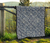 Polynesian Premium Quilt Blue - Polynesian Pride