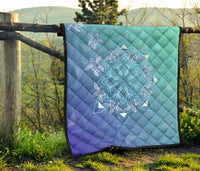Flower Turtle Premium Quilt - Polynesian Pride