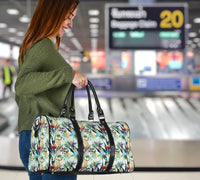 Hawaii Seamless Tropical Flower Plant And Leaf Hawaii Travel Bag - Polynesian Pride