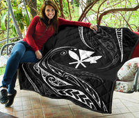 Kanaka Premium Quilt - White - Frida Style - Polynesian Pride