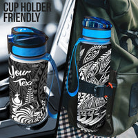 New Caledonia Custom Personalised Hydro Tracking Bottle - Wings Style - Polynesian Pride