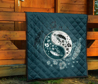 Turtle Yinyang Premium Quilt - Polynesian Pride