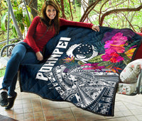 Pohnpei Premium Quilt - Pohnpei Summer Vibes - Polynesian Pride