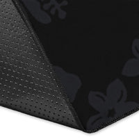 Hawaii Turtle Hibiscus Corner Map Polynesian Area Rug AH - Polynesian Pride