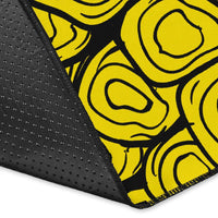 Hawaiian Hibiscus Memory Polynesian Turtle Area Rug AH - Polynesian Pride