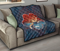 Hula Dance Hibiscus Premium Quilt - Polynesian Pride