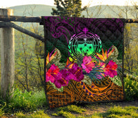 Samoa Premium Quilt - Summer Hibiscus - Polynesian Pride