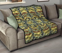 Polynesian Premium Quilt Yellow - Polynesian Pride