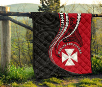 Wallis And Futuna Premium Quilt Kanaloa Tatau Gen WF - Polynesian Pride