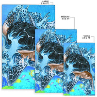 Turtle Cool Area Rug AH - Polynesian Pride