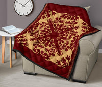 Hawaiian Quilt Vintage Premium Quilt - Polynesian Pride